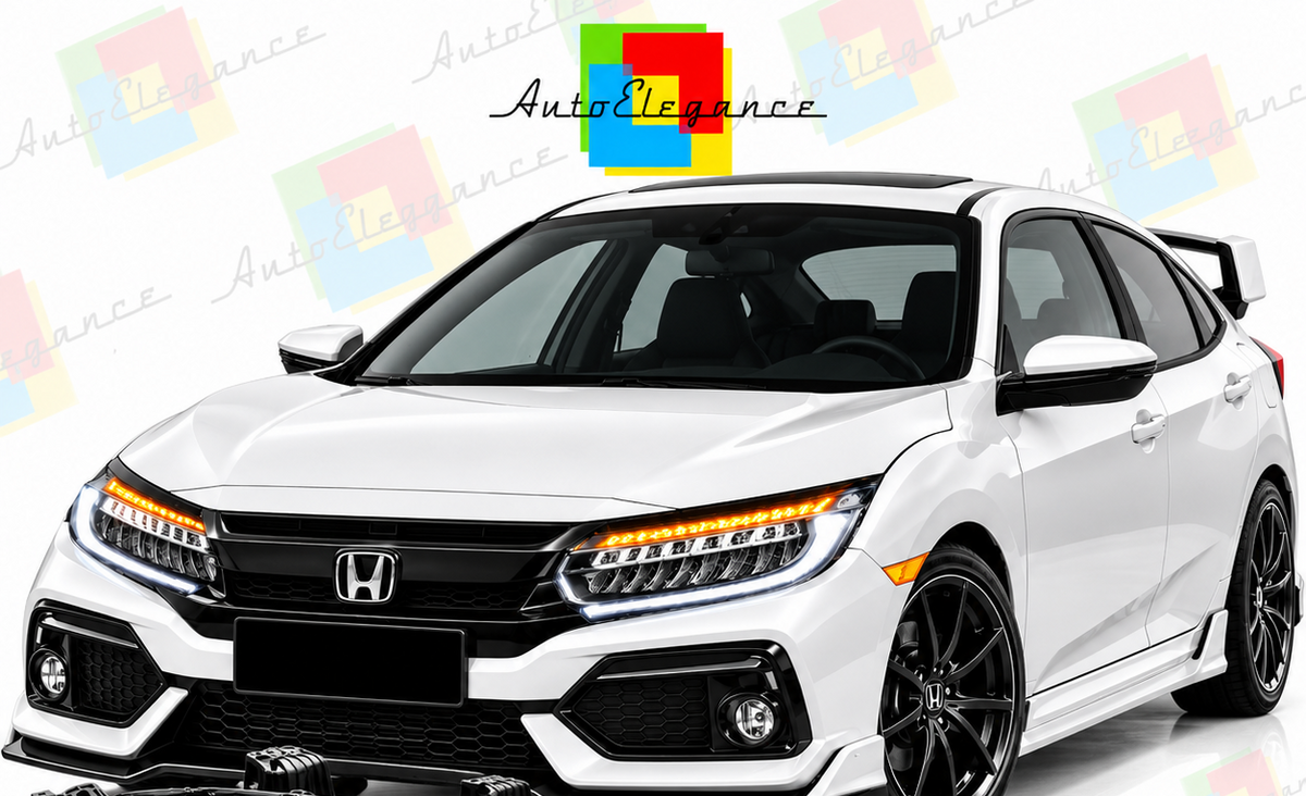 ART.11126 FARI ANTERIORI ADATTO PER HONDA CIVIC X 16-21 LED