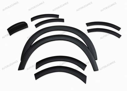 🔥0337 PARAFANGHI ADATTI PER VW TRANSPORTER T5 T5.1 2003-2015 NERO OPACO 🔥