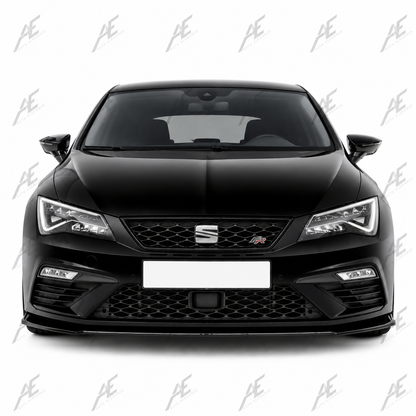 💕SPLITTER   Seat Leon Mk3 FL 2017+  NERO  LUCIDO 💕