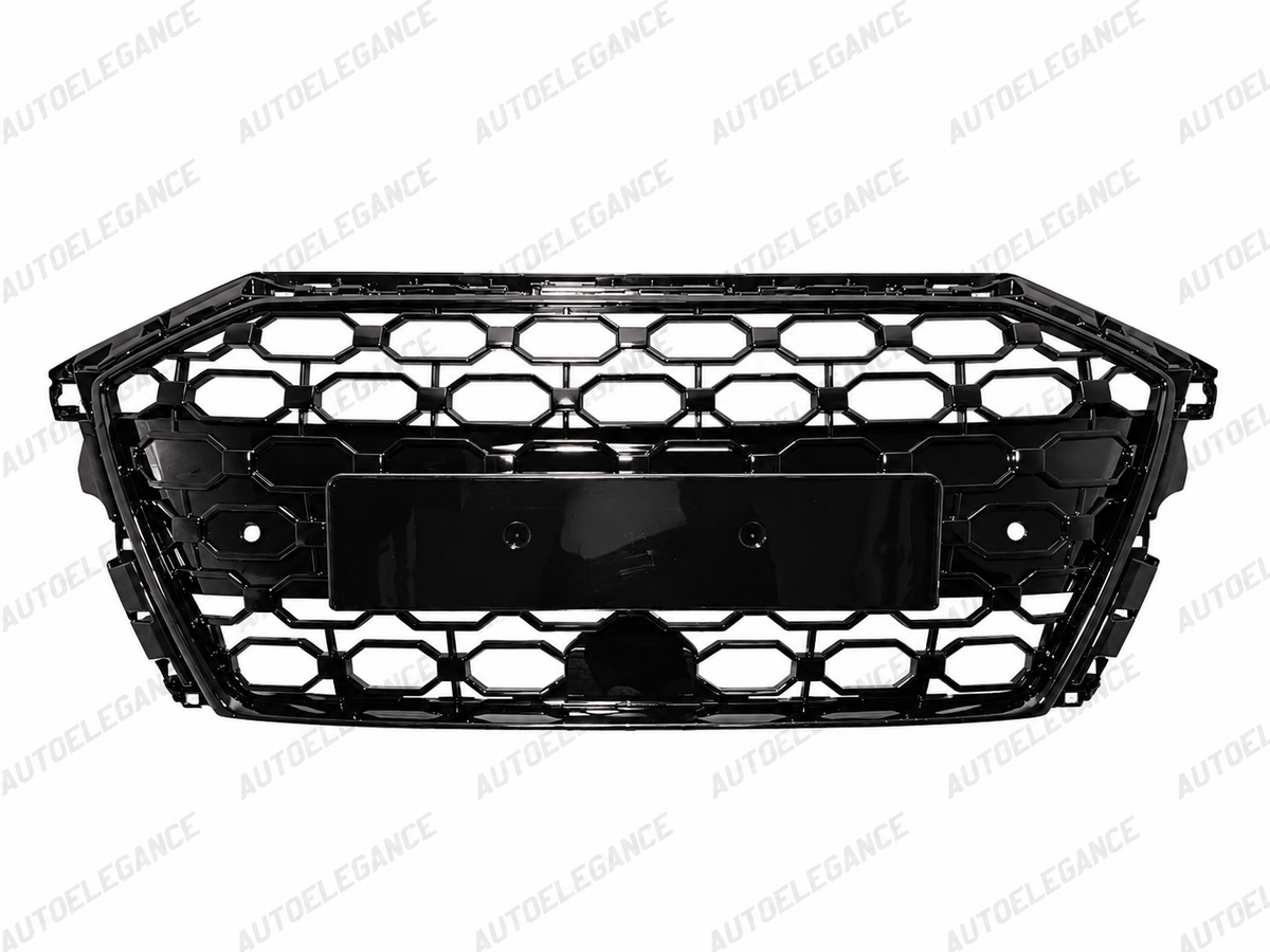 🔥ART.10658 GRIGLIA ADATTO PER AUDI A3 8Y LOOK RS3 NERO 2020 - 2024🔥