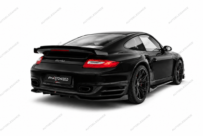 🔥ART.9864 SPLITTER POSTERIORE (CON BARRE VERTIVALI) PORSCHE 911 TURBO 997🔥