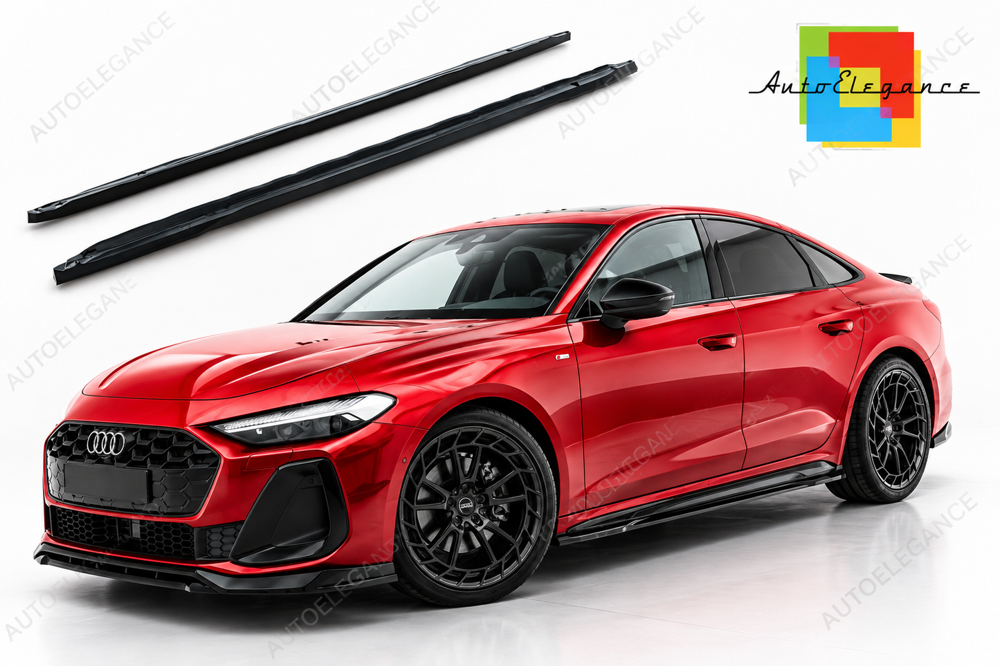 👉Minigonne Laterali (Side Skirts) adatte per AudiA5 S-Line/S5 Sedan/Avant B10👈