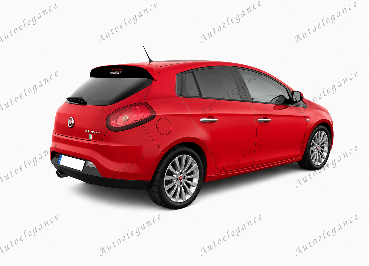 🔥ART.0106 COPPIA MINIGONNE LATERALI FIAT BRAVO II SOTTOPORTA SPORT ABS🔥