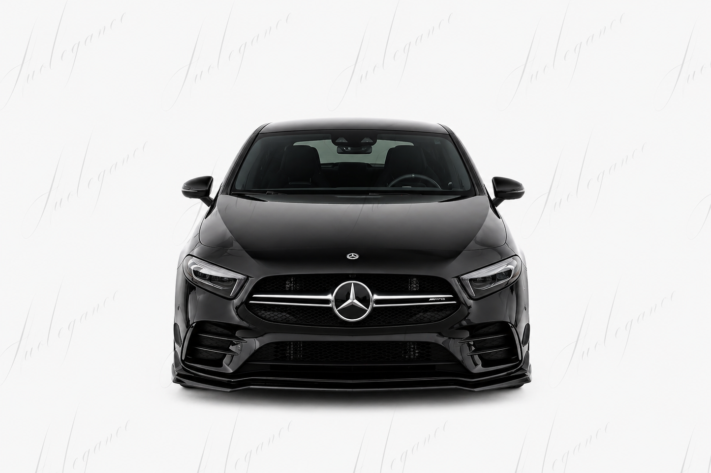🔥ART.0066 SPLITTER ADATTO PER MERCEDES CLASSE A W177 AMG NERO LUCIDO🔥