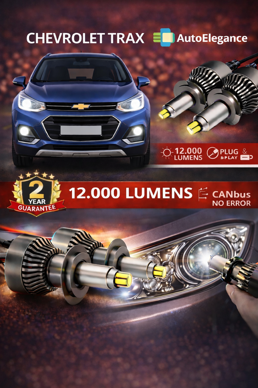 KIT LED per CHEVROLET TRAX ANABAGLIANTI H7 CANBUS Bianco 6500K 360 gradi