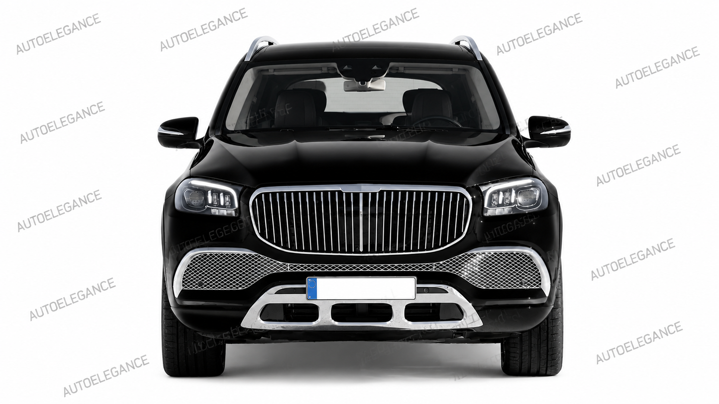 💫ART.9855 GRIGLIA NERO CROMATA PER MERCEDES GLS X167 2019-2023💫