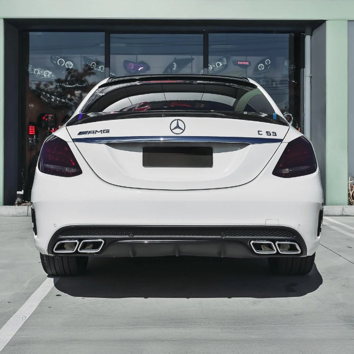 💫ART.7699 Paraurti Posteriore Look C63 AMG per MERCEDES Classe C 2014+💫