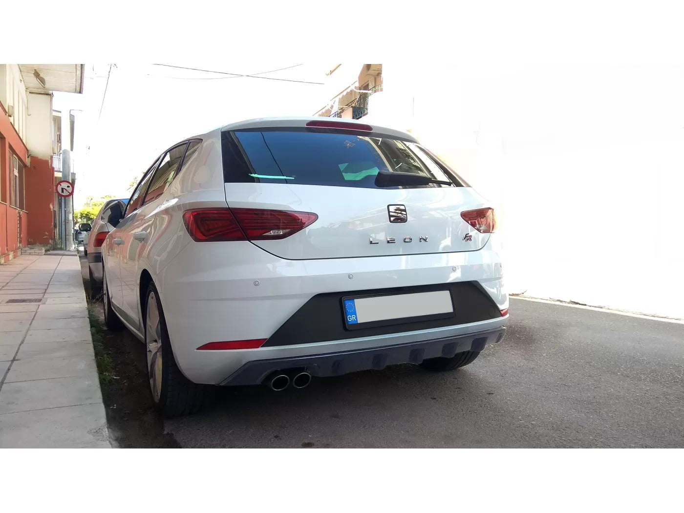 diffusore posteriore per Leon FR Mk3 Facelift 5 porte (2017-2020)