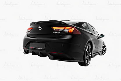 🔥ART.9601 SPLITTER POSTERIORE(CON BARRE VERTICALI) OPEL INSIGNIA OPC-LINE Mk2🔥