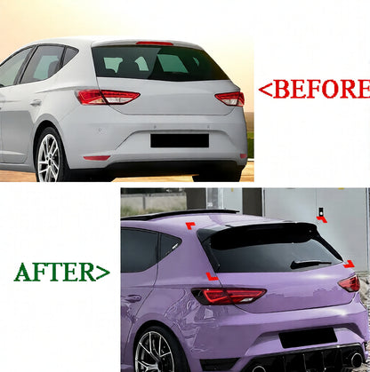 ART.6943  SPOILER  Seat Leon 5F FR MK3 5 Door 2013-2019