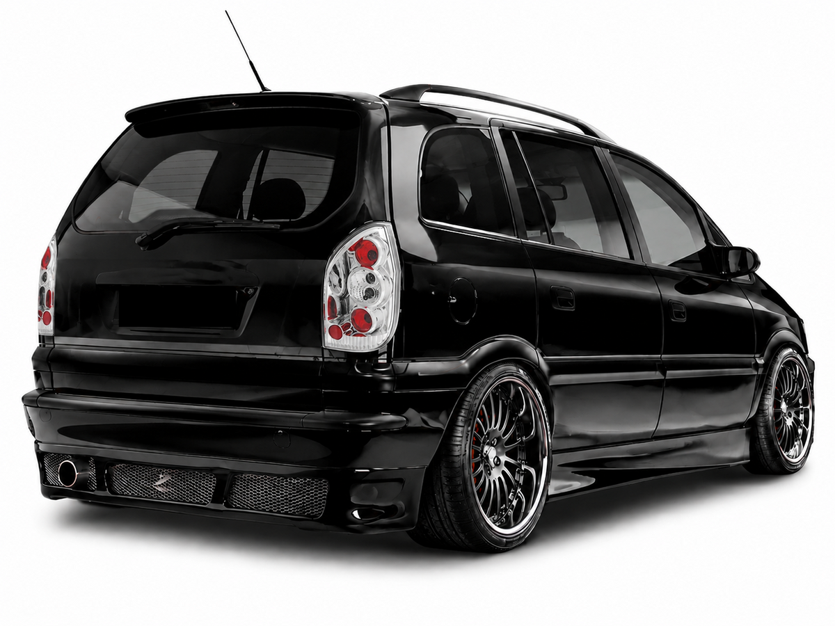 👉Fanali posteriori cromati adatto per OPEL ZAFIRA 04.99-06.05👈
