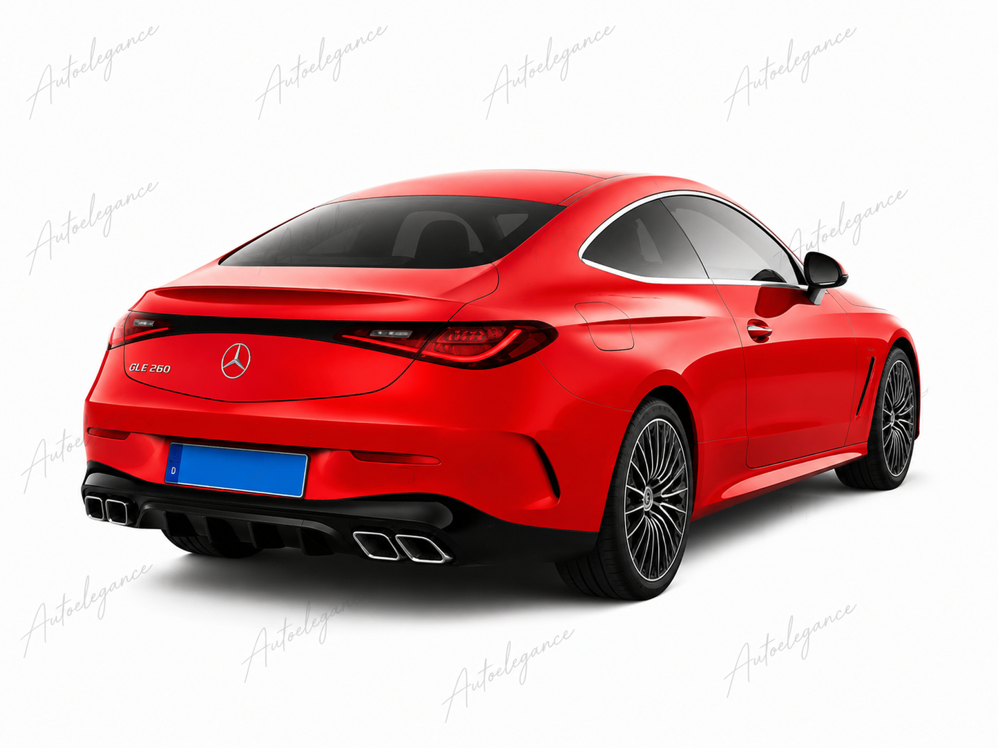 💕ART.9893  Diffusore mercedes  w236 c236 cle look 63 s AMG nero💕