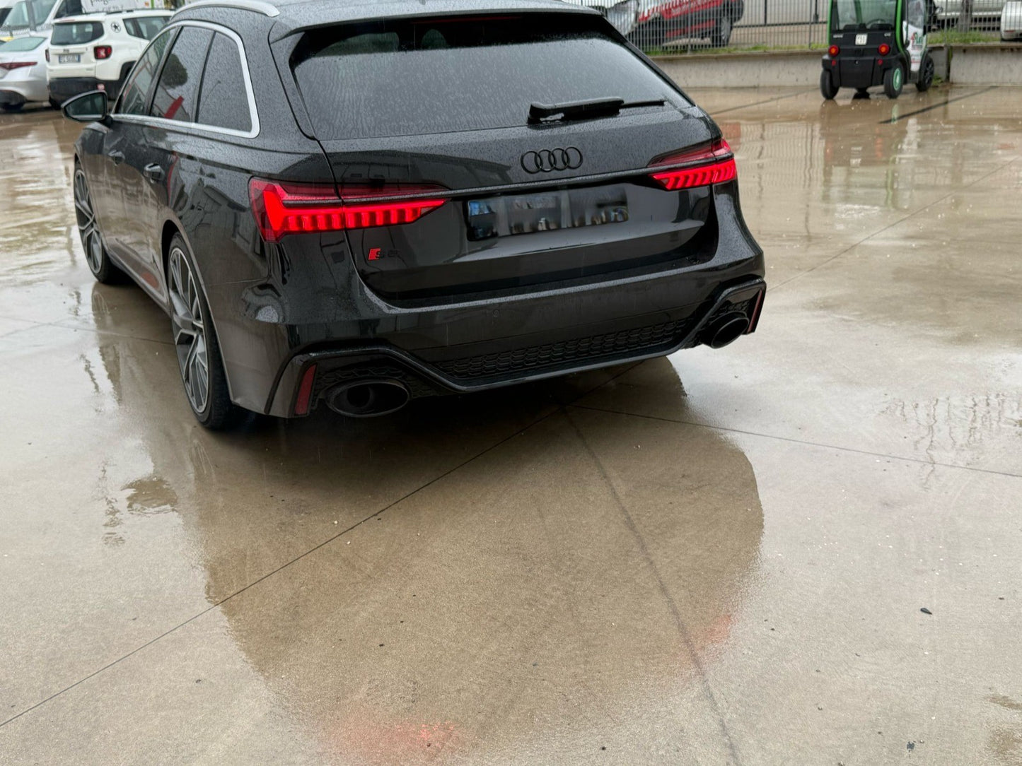 💎PARAURTI ADATTO PER AUDI A6 C8 AVANT 2018+ LOOK RS6 💎
