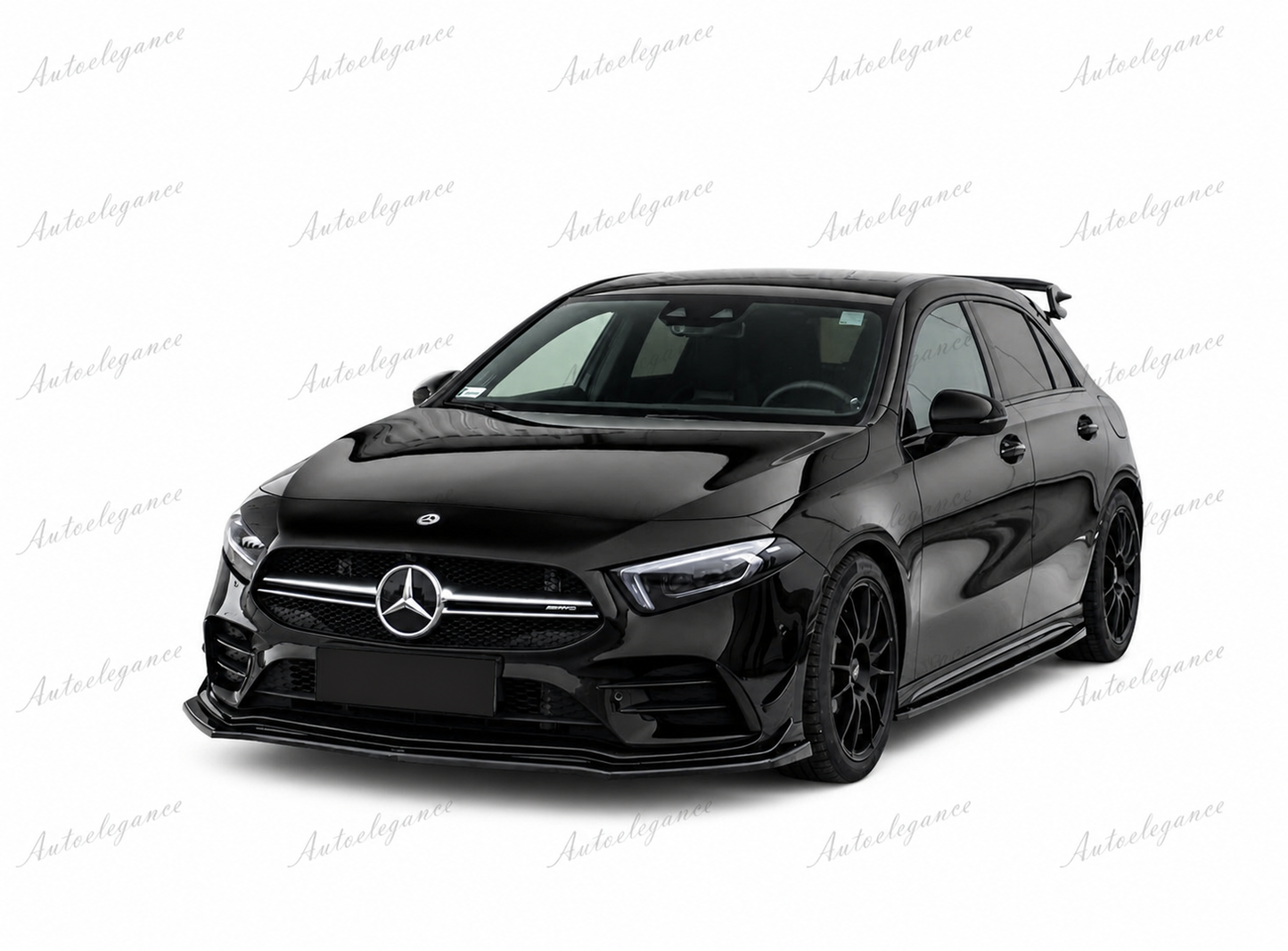 🔥ART.0034 MINIGONNE LATERALI SOTTOPORTA ABS MERCEDES A W177 NERO LUCIDO🔥
