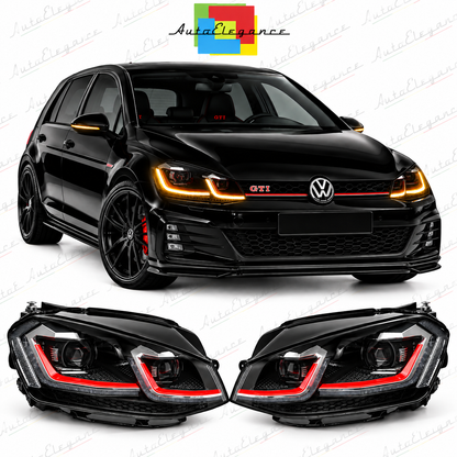 ART.10809 FARI ANTERIORI ADATTO PER  VW GOLF VII 13-17