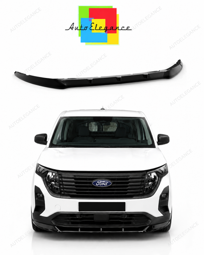 👉 Splitter Anteriore per Ford Transit Courier MK2 (2023-) ABS Nero Lucido 👈