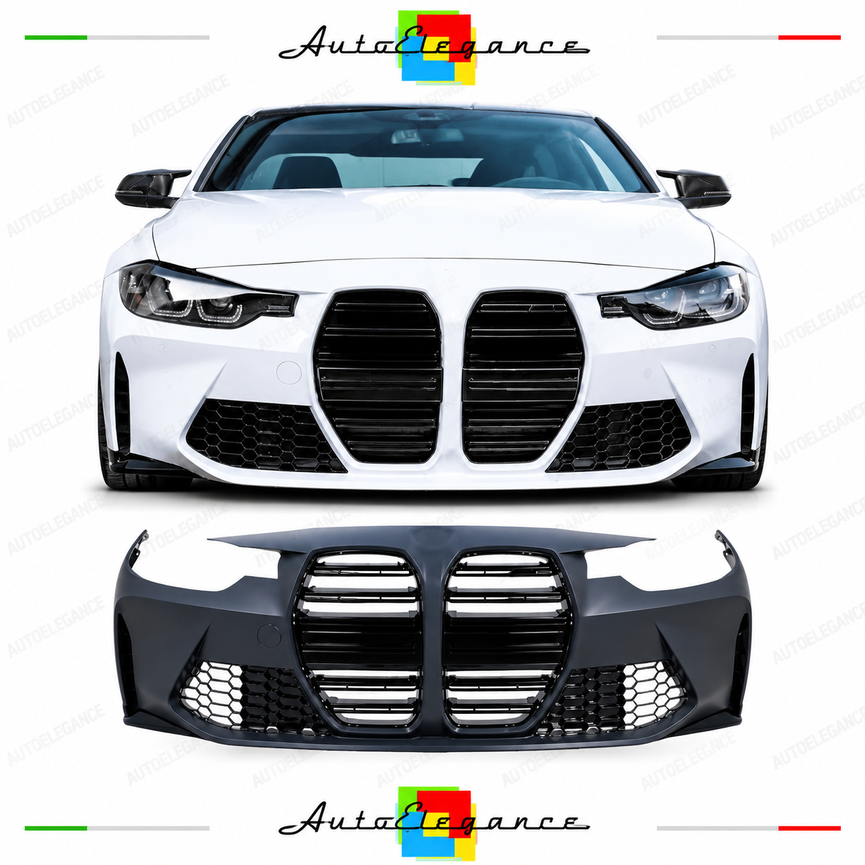 PARAURTI ANTERIORE BMW F30 F31 LOOK M3 G80