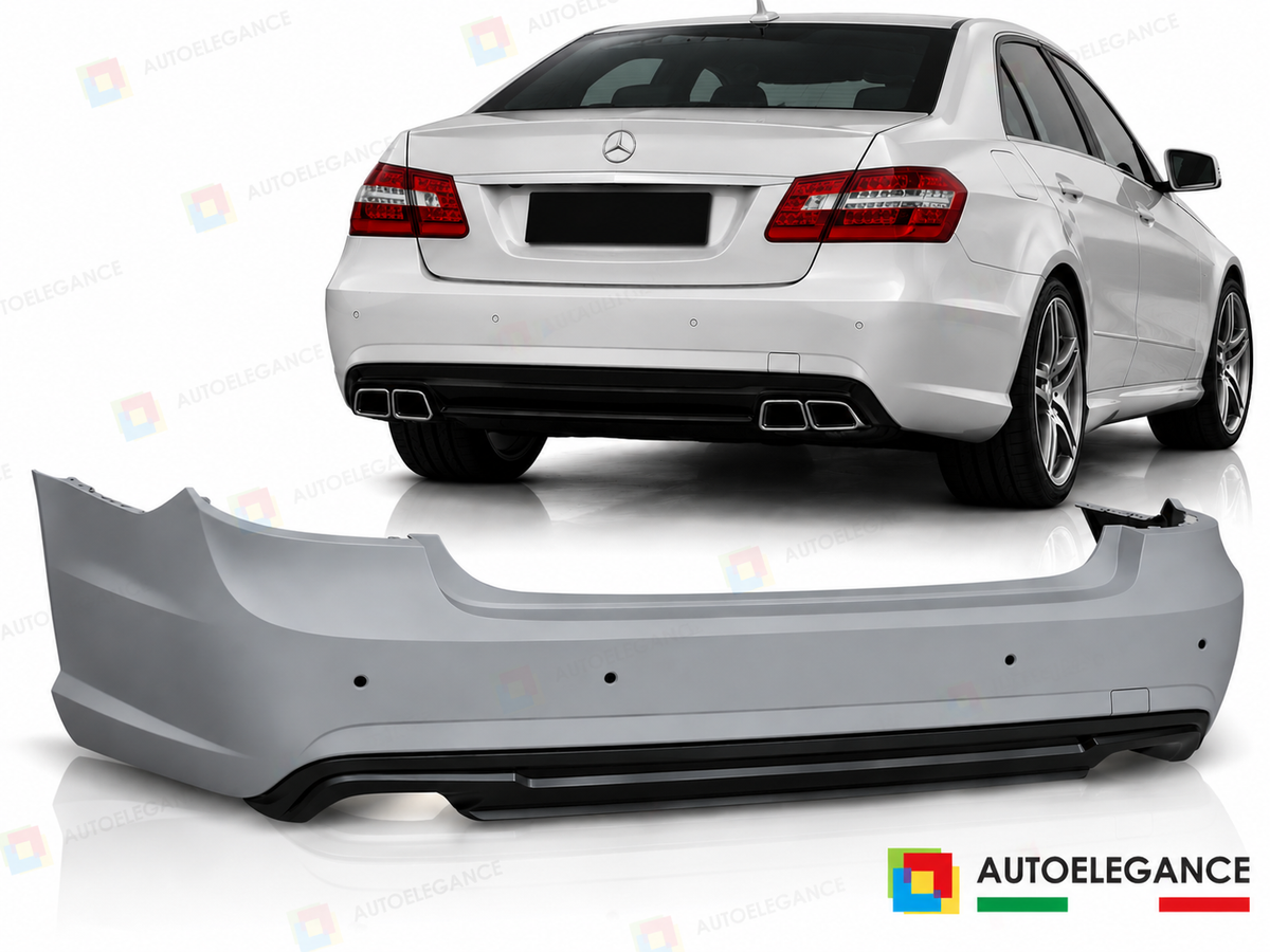 PARAURTI POSTERIORE SPORT PDC adatto per MERCEDES W212 09-13 SEDAN 1W