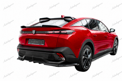 🔥ART.9788 SPLITTER POSTERIORE (CON BARRE VERTICALI) PER PEUGEOT 408 Mk1🔥