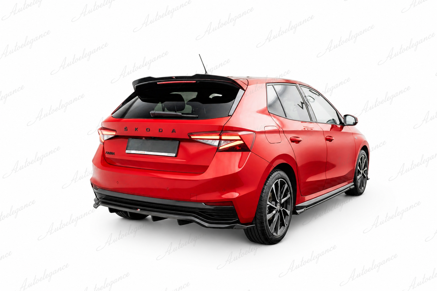 🔥ART.9750 SPLITTER POSTERIORE ADATTO PER SKODA FABIA MONTE CARLO Mk4🔥