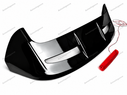 🔥ART.9911 SPOILER IN STILE 'ST LOOK' PER FORD FIESTA MK7 MK7.5 NERO LUCIDO🔥