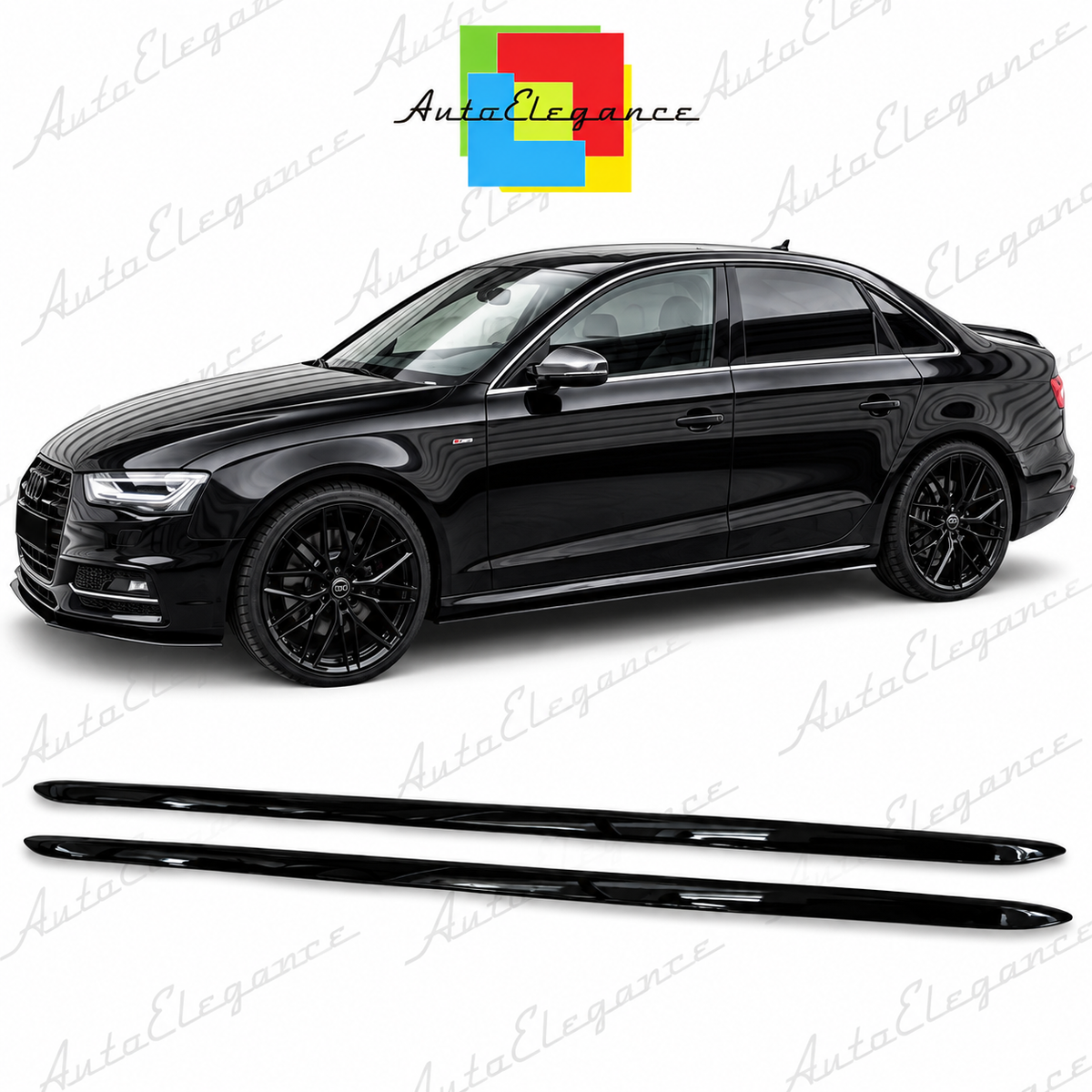 💕ART.0475 Minigonne nero lucido adatto per  A4 LOOK SLINE💕