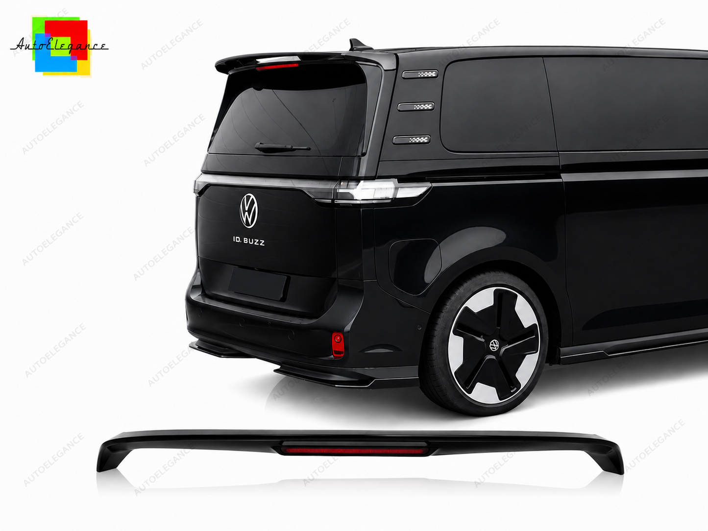 👉Spoiler tetto posteriore VW ID. Buzz portellone 2022- PU grezzo👈