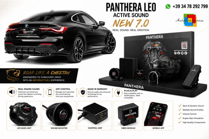 💫ART. 2672 PANTHERA Soundsystem Booster 7.0 - BMW 4 M-Pack G23 / Facelift💫