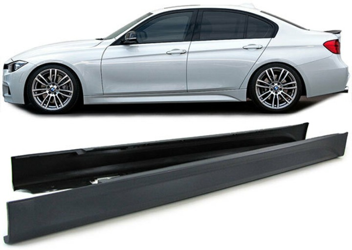 💫ART.5207 Minigonne Laterali per BMW F30 / F31 ABS 2011-2018💫