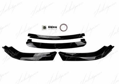 🔥SPLITTER ANTERIORE PER SEAT CUPRA TERRAMAR 24-26 NERO LUCIDO STILE SPORTIVO🔥