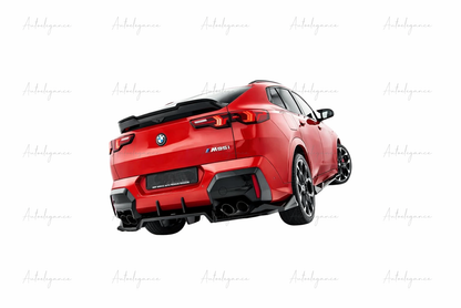 🔥ART.9629 SPLITTER POSTERIORE (CON BARRE VERTICALI) BMW X2 M35i U10🔥