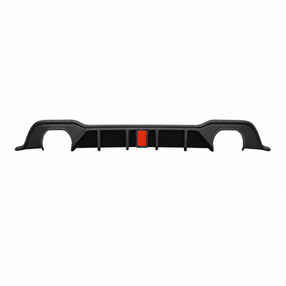 👉Diffusore Posteriore VW Golf 8 20-23 Doppia Uscita OO---OO + Luce Stop ABS👈