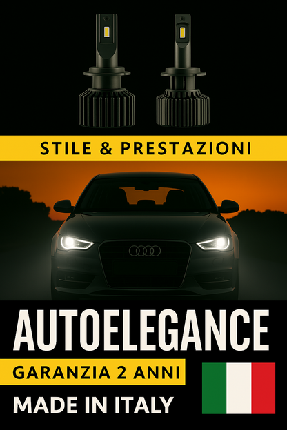 ⭐KIT LED D1S 6000K ANABBAGLIANTI PER AUDI A3 8P 2012 – LUCE BIANCA POTENTE⭐