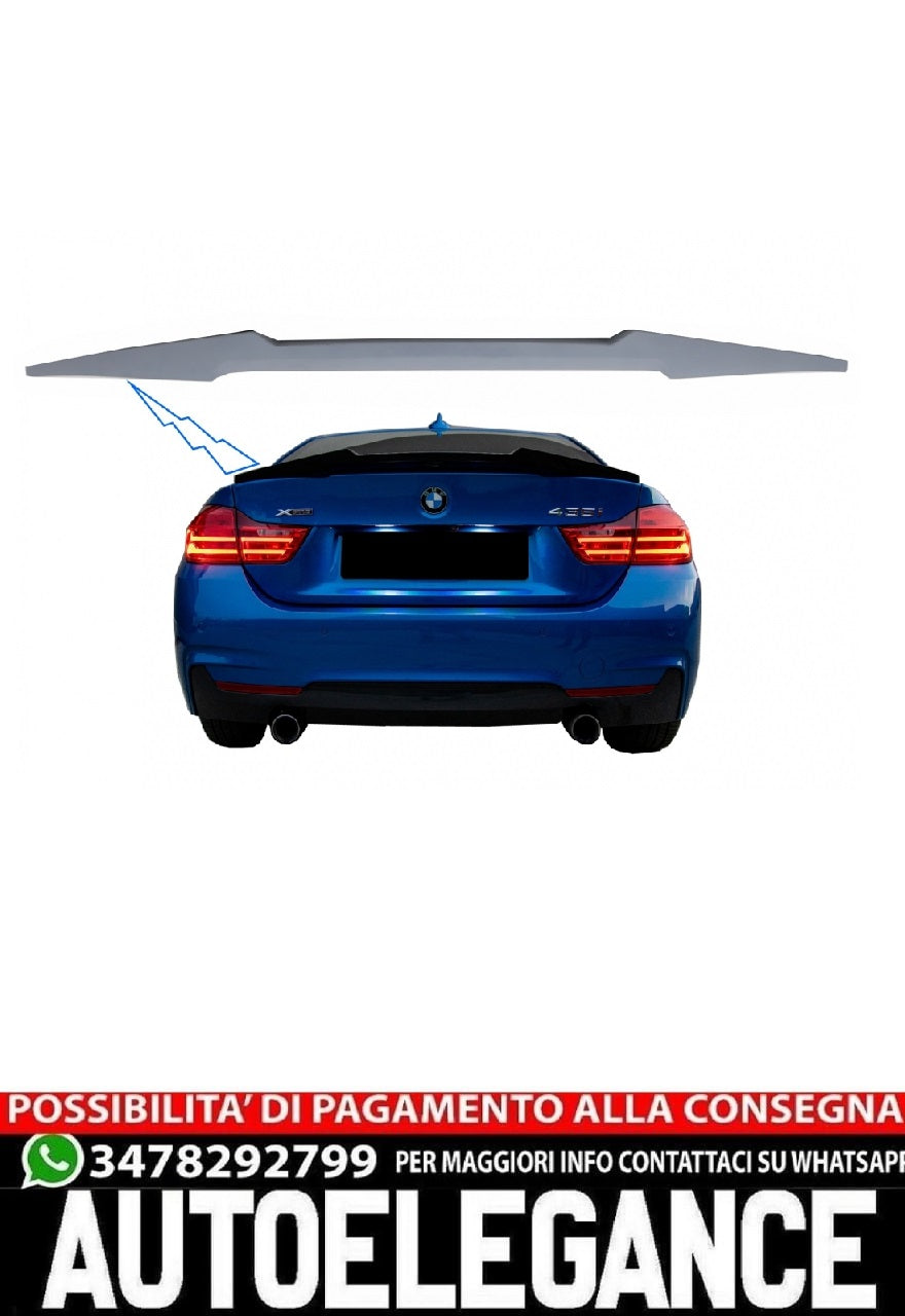 Spoiler bagagliaio adatto per BMW Serie 4 Coupé F32 (dal 2013 in poi) M4 CSL Design