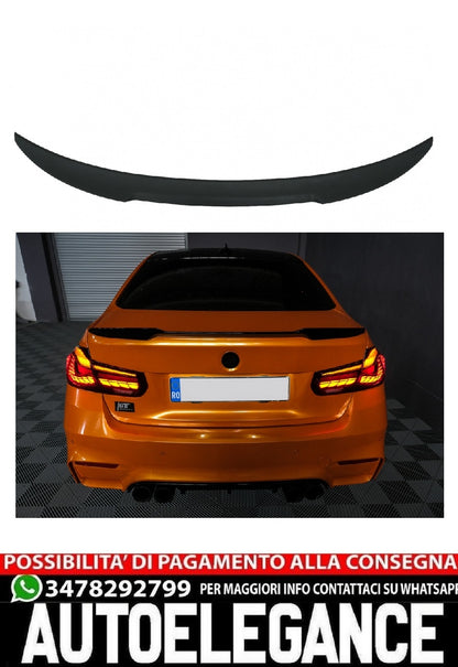 Spoiler cofano bagagliaio adatto per BMW Serie 3 F30 (2011-2019) M4 CSL Design