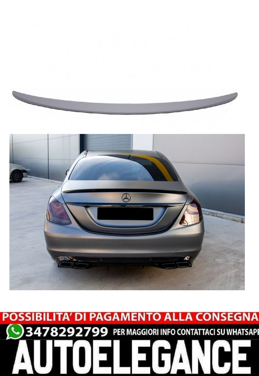 Alettone spoiler bagagliaio adatto per Mercedes Classe C W205 (2014-2020)