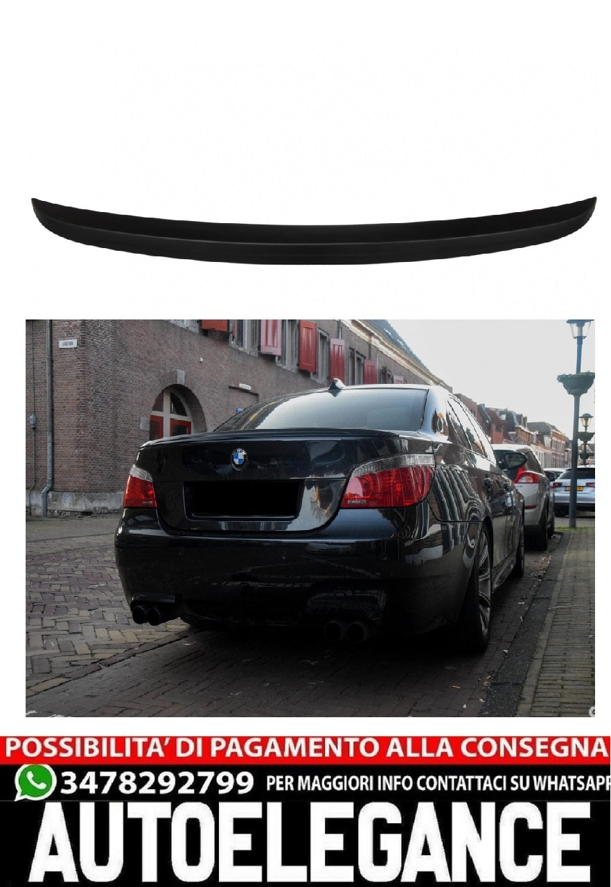 Spoiler bagagliaio adatto per BMW E60 Serie 5 LCI Non-LCI (2003-2010) M-Technik