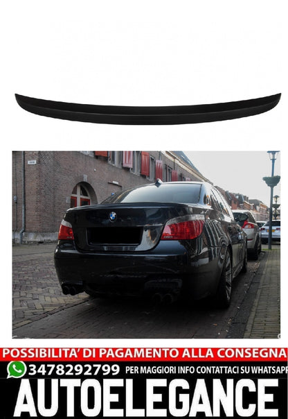Spoiler bagagliaio adatto per BMW E60 Serie 5 LCI Non-LCI (2003-2010) M-Technik