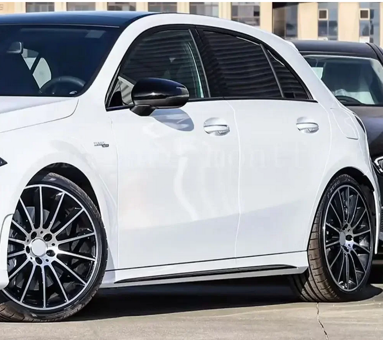 ART.4959 Cornici finestrini neri copertura adesiva Mercedes classe A W177