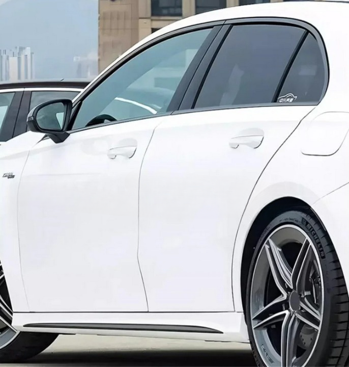 ART.4959 Cornici finestrini neri copertura adesiva Mercedes classe A W177