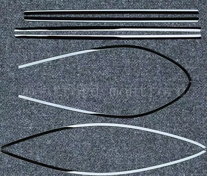 ART.4959 Cornici finestrini neri copertura adesiva Mercedes classe A W177