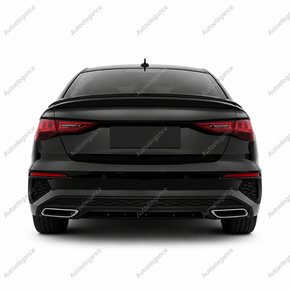 🔥ART.9880 SPOILER STILE  S3 NERO LUCIDO PER AUDI A3 S3 RS3 8Y BERLINA 2020+🔥