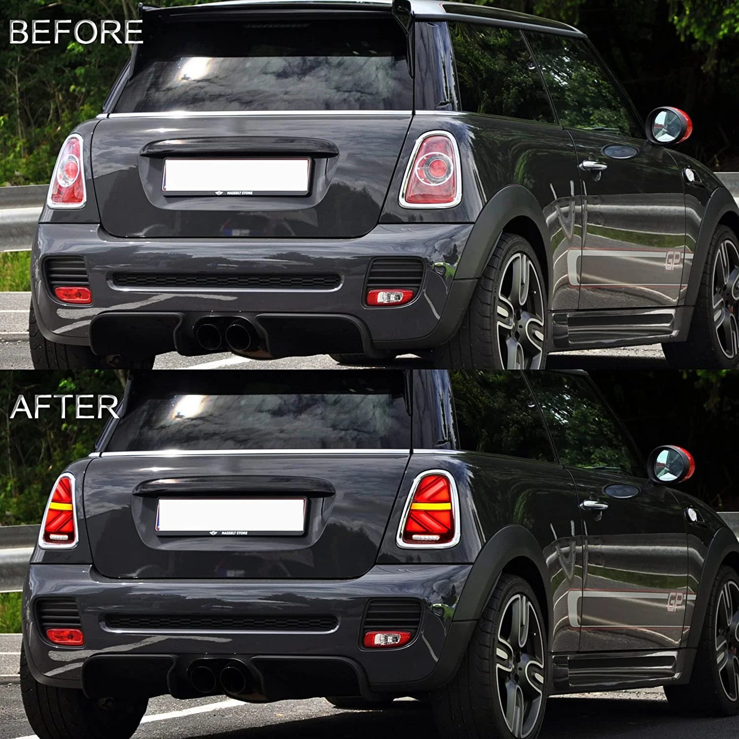 Luci posteriori a LED per Mini Cooper R50 R52 R53 2001-2006 [Mini Hatch/Cabrio] Luci posteriori
