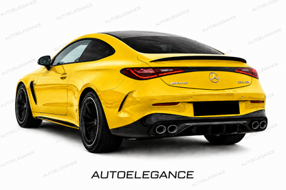 💫ART.9769 DIFFUSORE POSTERIORE STILE CLE53 NERO LUCIDO PER CLE W236 AMG-LINE💫