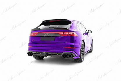 🔥ART.9741 SPLITTER POSTERIORE V.2 PER AUDI SQ8 / Q8 S-LINE Mk1 FACELIFT🔥