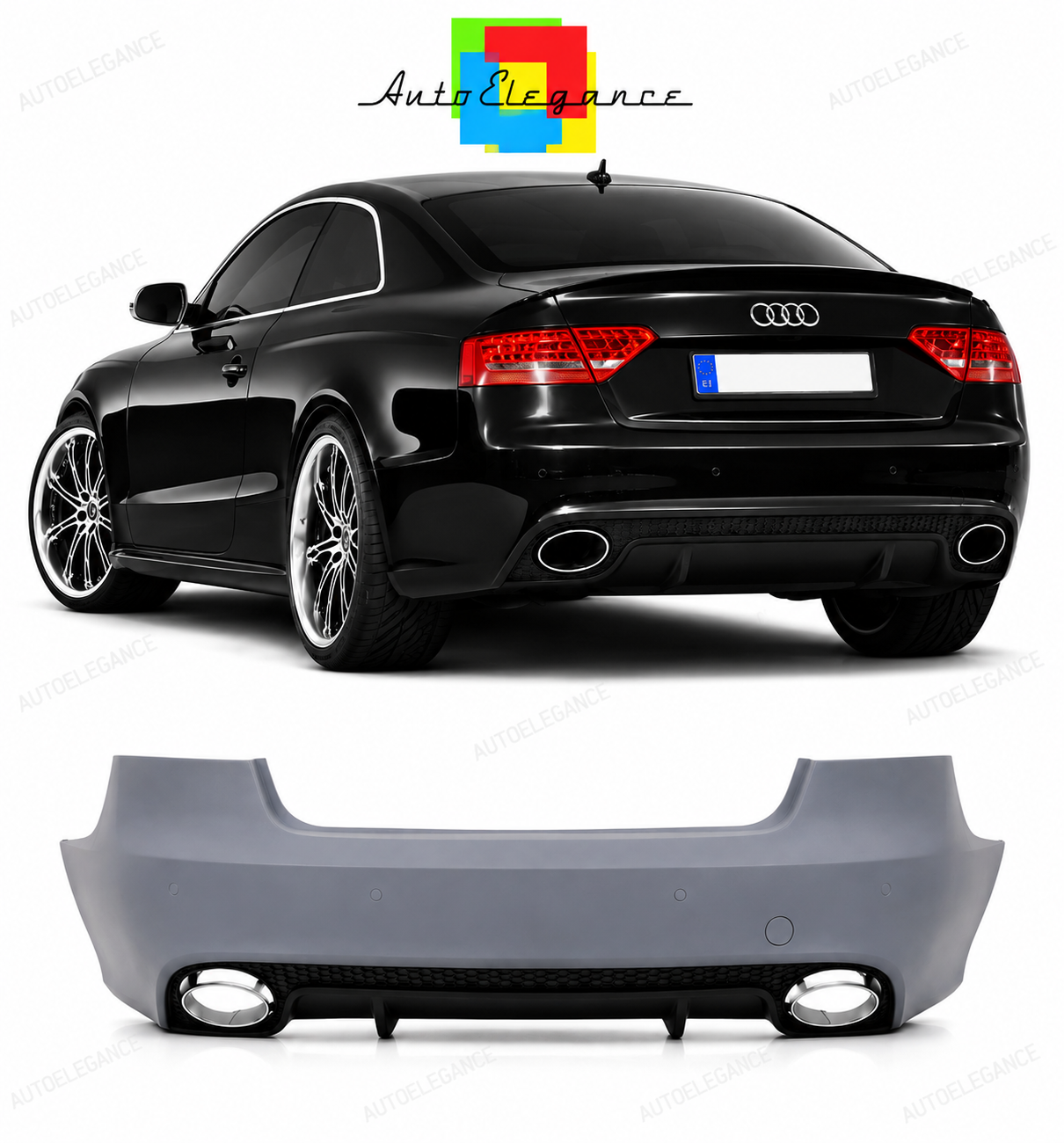 BODYKIT E36 + COUPE REAR LIGHTS WITH WHITE INDICATOR