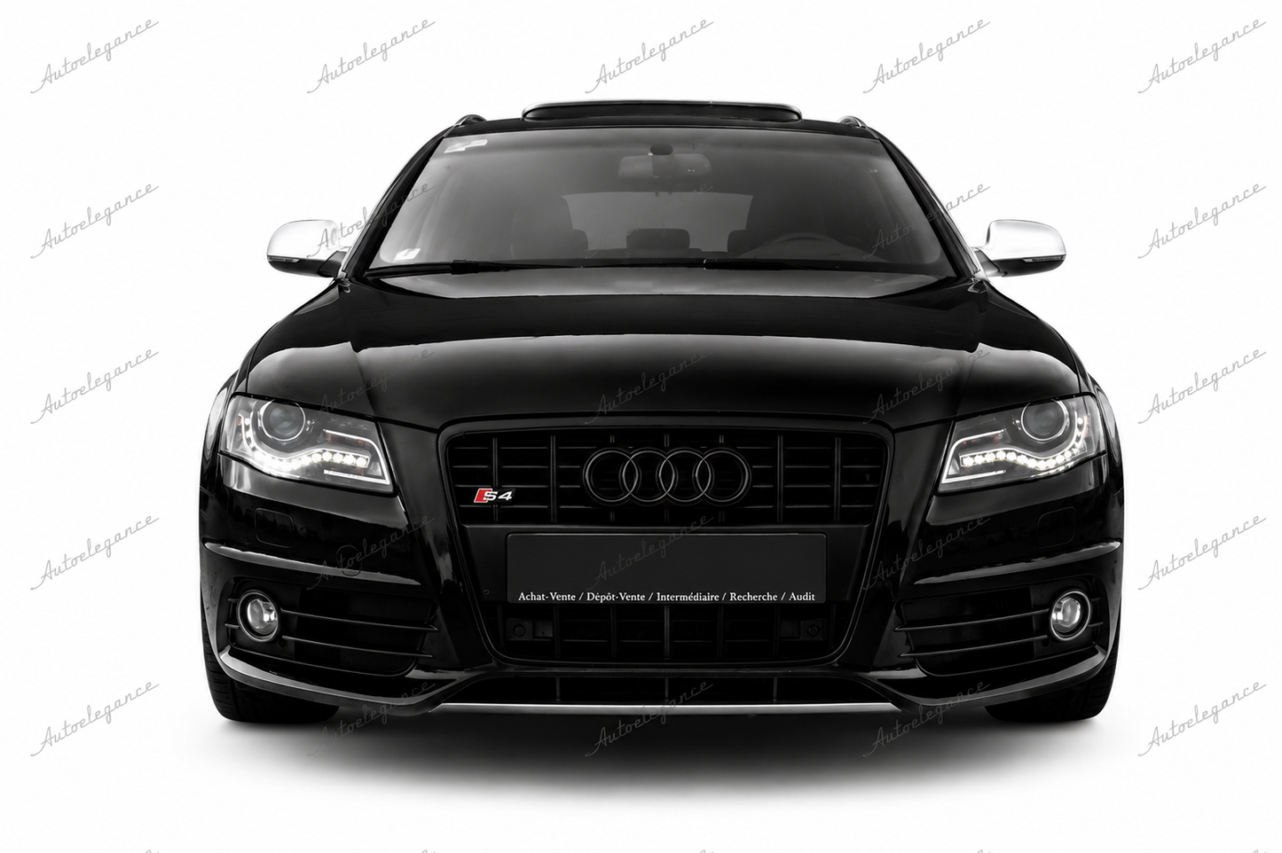 🔥ART.1942 GRIGLIA ADATTO PER AUDI A4 B8 2007-2011 LOOK S4 NERO LUCIDO🔥