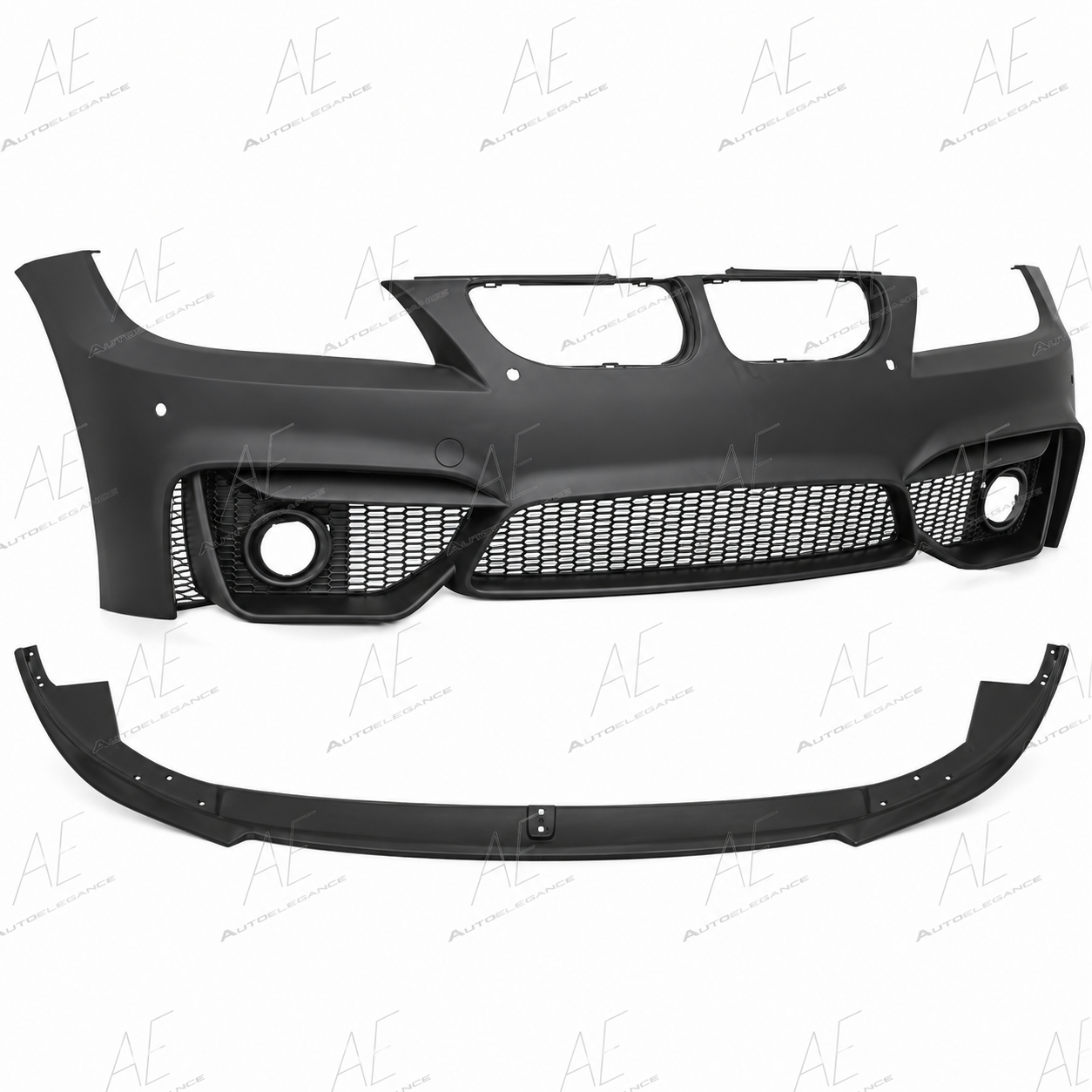 💕ART.10123 PARAURTI ANTERIORE BMW  3 E90 E91 08-11 LOOK M4 +LAMA +FENDINEBBIA💕
