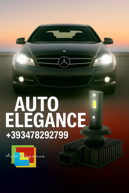 COPPIA LAMPADE D2S LED DA XENON A LED PER  MERCEDES  W203 COUPE