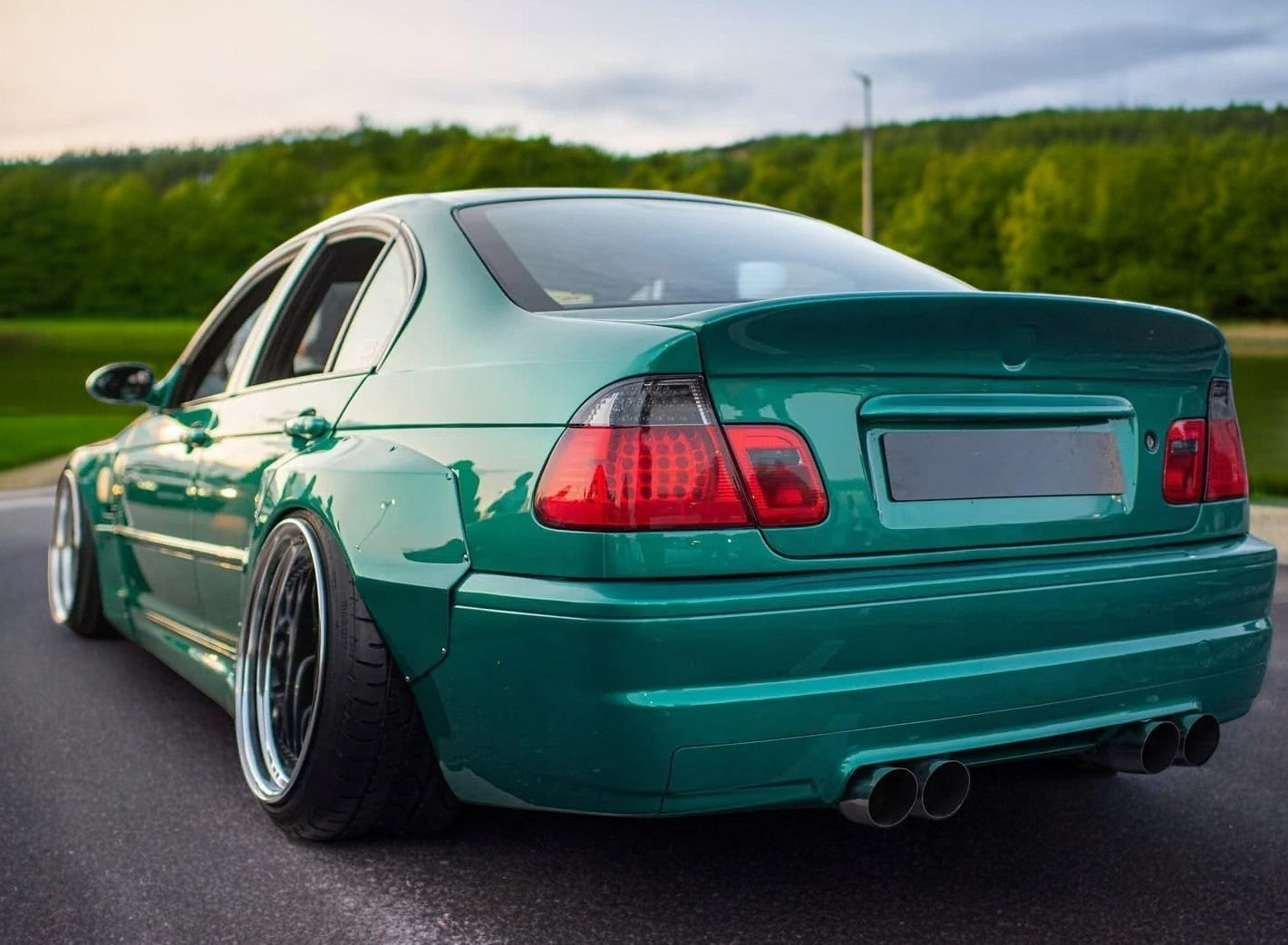⚙️BMW 3 E46 Sedan After Lift Wide Body Kit⚙️
